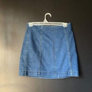 Free People Denim Mini